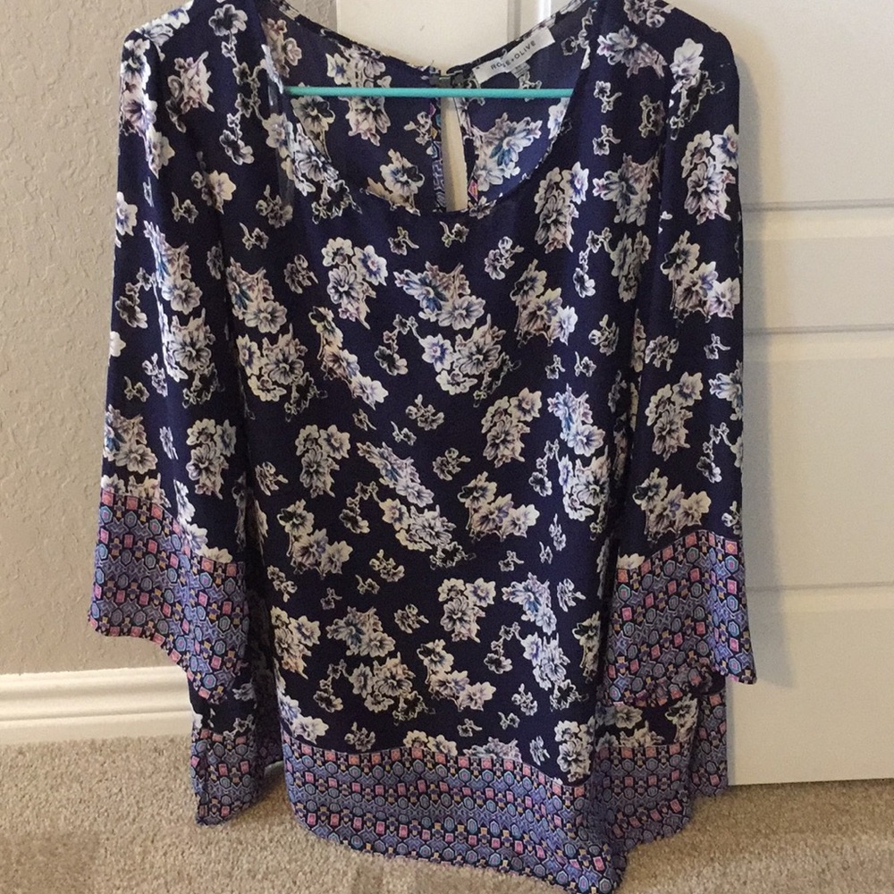 Floral blouse